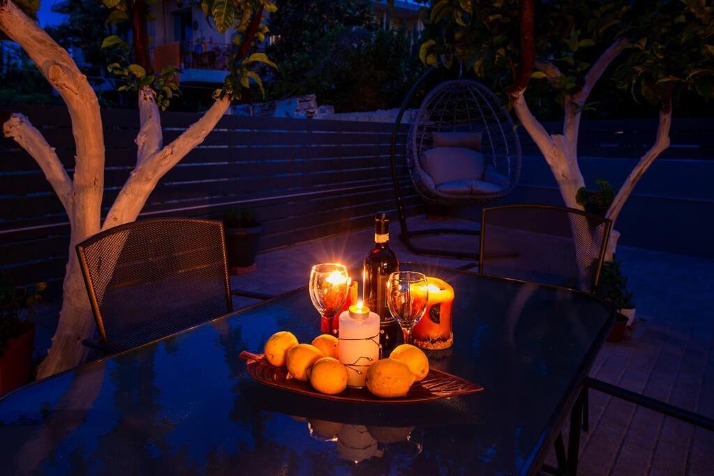 Lemon Garden Stylish Private Apartment Kalamáta Kültér fotó